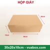 Hộp carton đựng giày 30x20x10cm