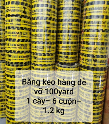 Băng keo hàng dễ vỡ - Người bảo vệ thầm lặng cho hành trình của bạn