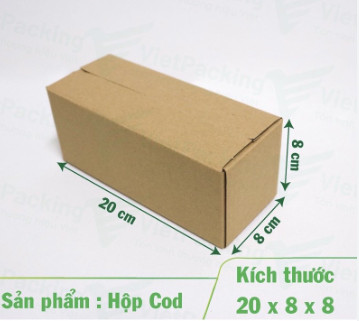 Hộp carton 20x8x8cm